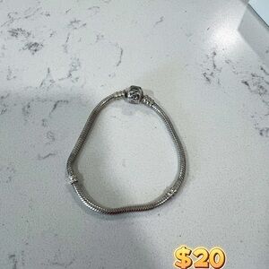 Pandora Silver Snake Chain Bracelet